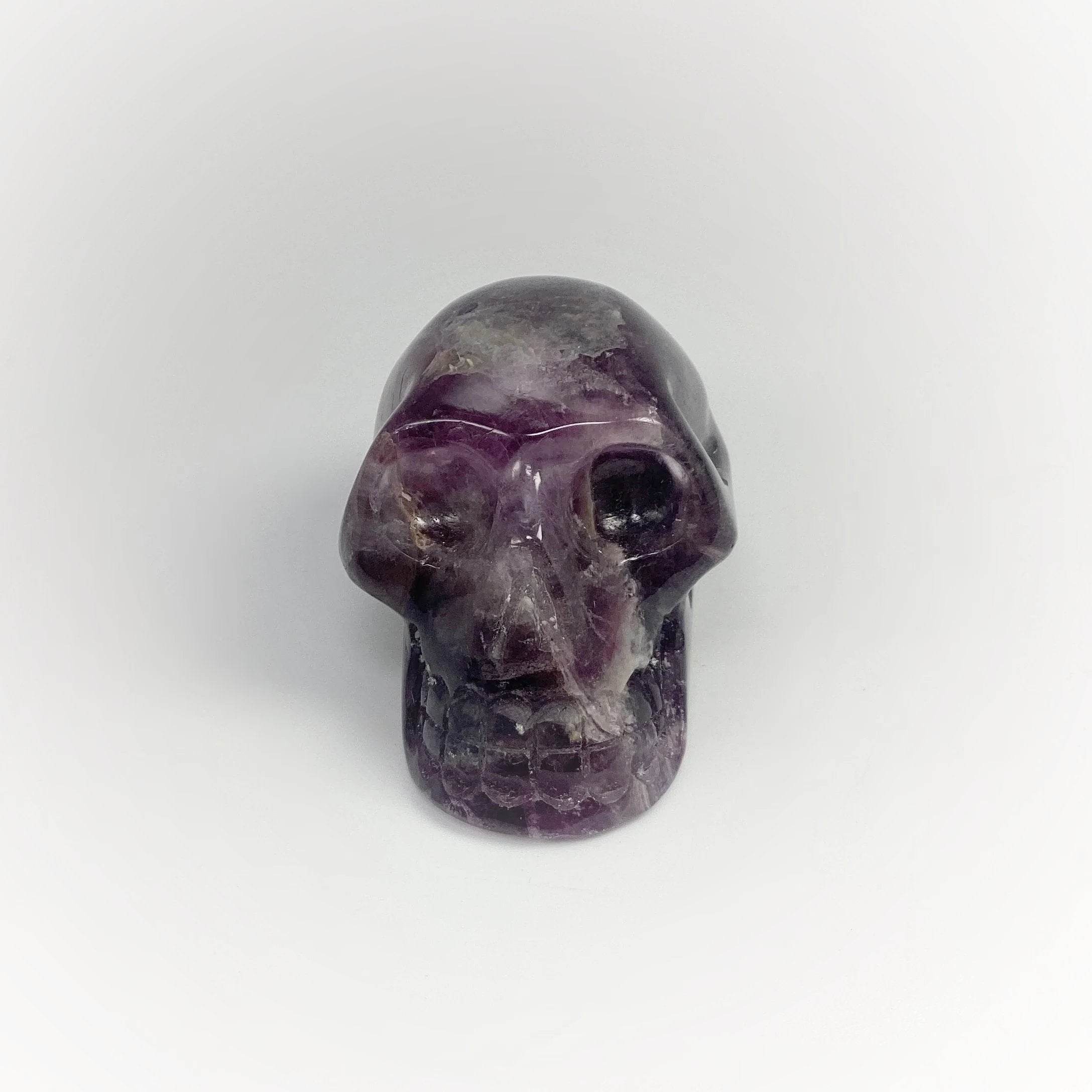 Carved Fluorite Skull - Rocks and Gems Canada