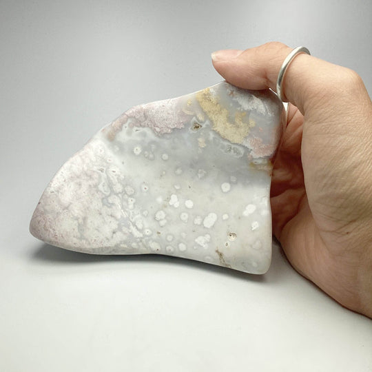 Ocean Jasper Stand Up - Rocks and Gems Canada