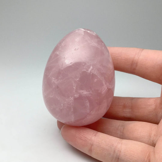 Rose Quartz Egg - Rocks and Gems Canada