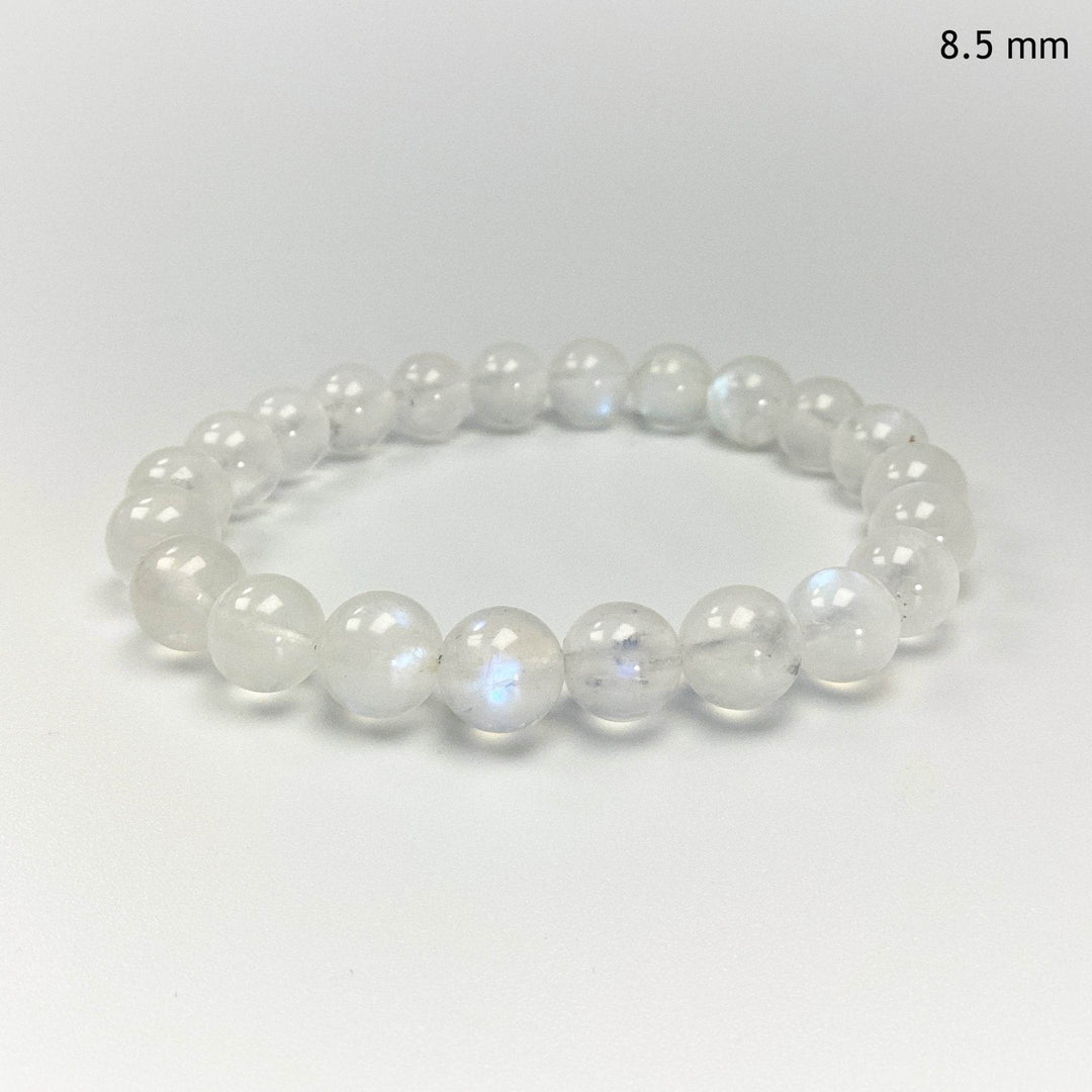 Moonstone Beaded Bracelet - High Quality - Rocks and Gems Canada