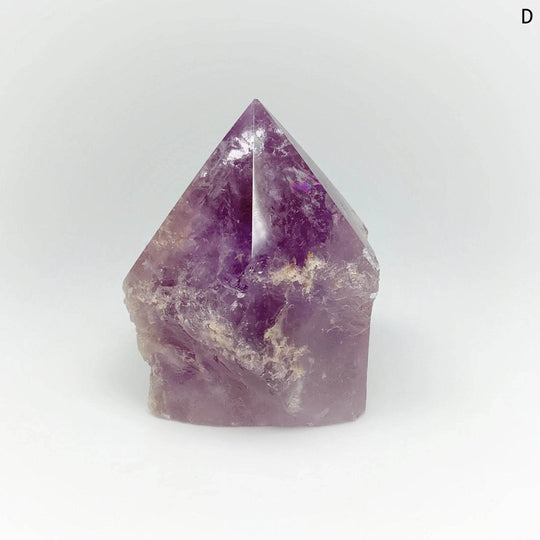 Amethyst Half Polished Point - Rocks and Gems Canada