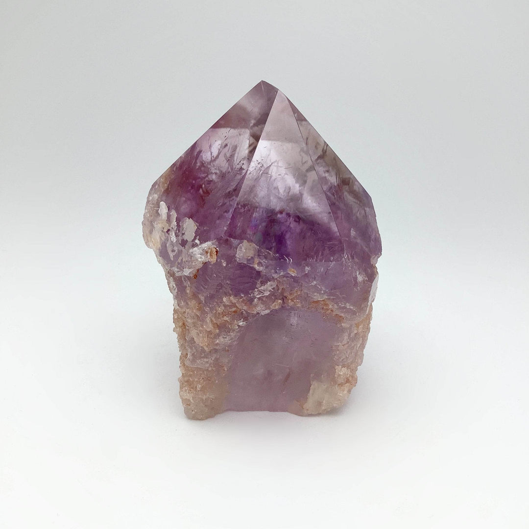 Amethyst Half Polished Point - Rocks and Gems Canada