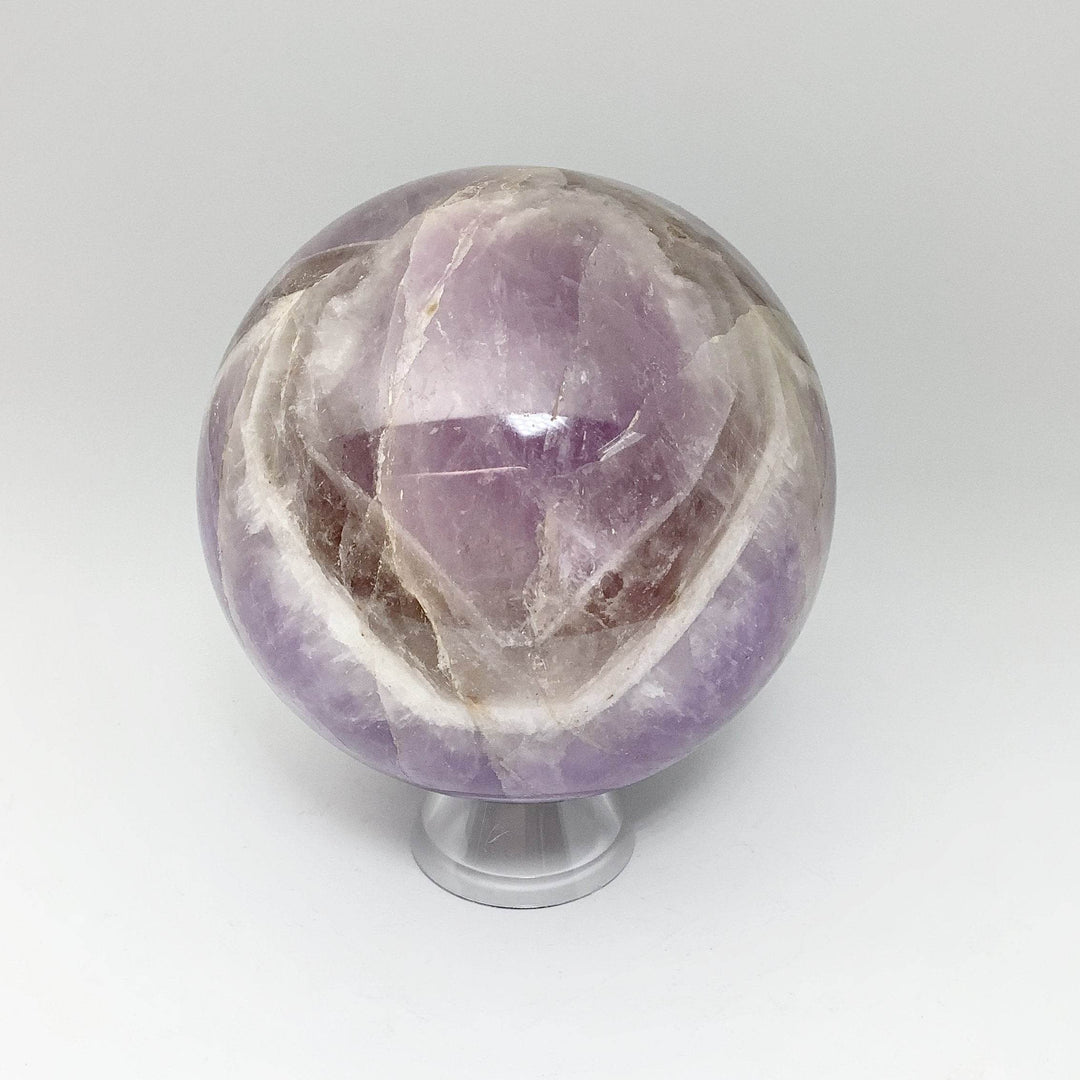 Chevron Amethyst Sphere - Rocks and Gems Canada