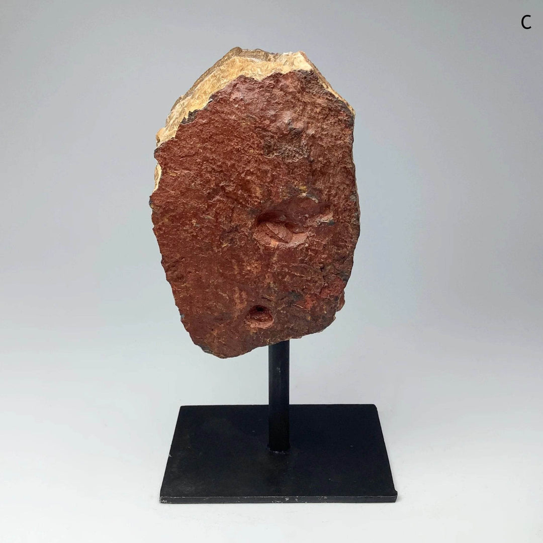 Rough Tiger Eye on Display Stand - Rocks and Gems Canada