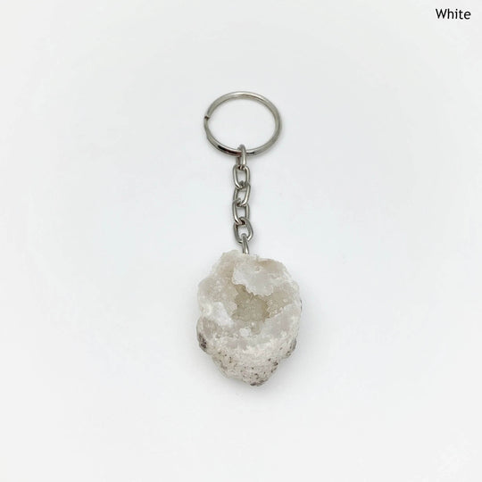 Geode Keychain - Rocks and Gems Canada