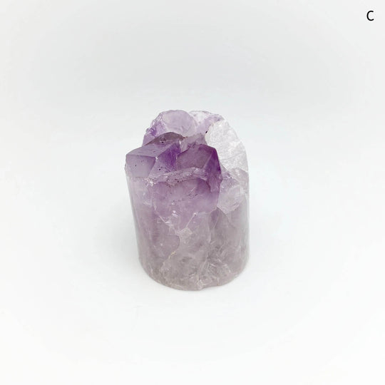 Amethyst Druze Cylinder Stand Up - Rocks and Gems Canada