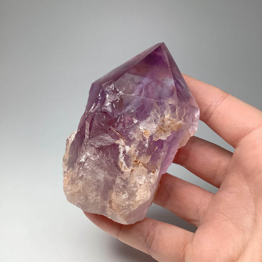 Amethyst Half Polished Point - Rocks and Gems Canada