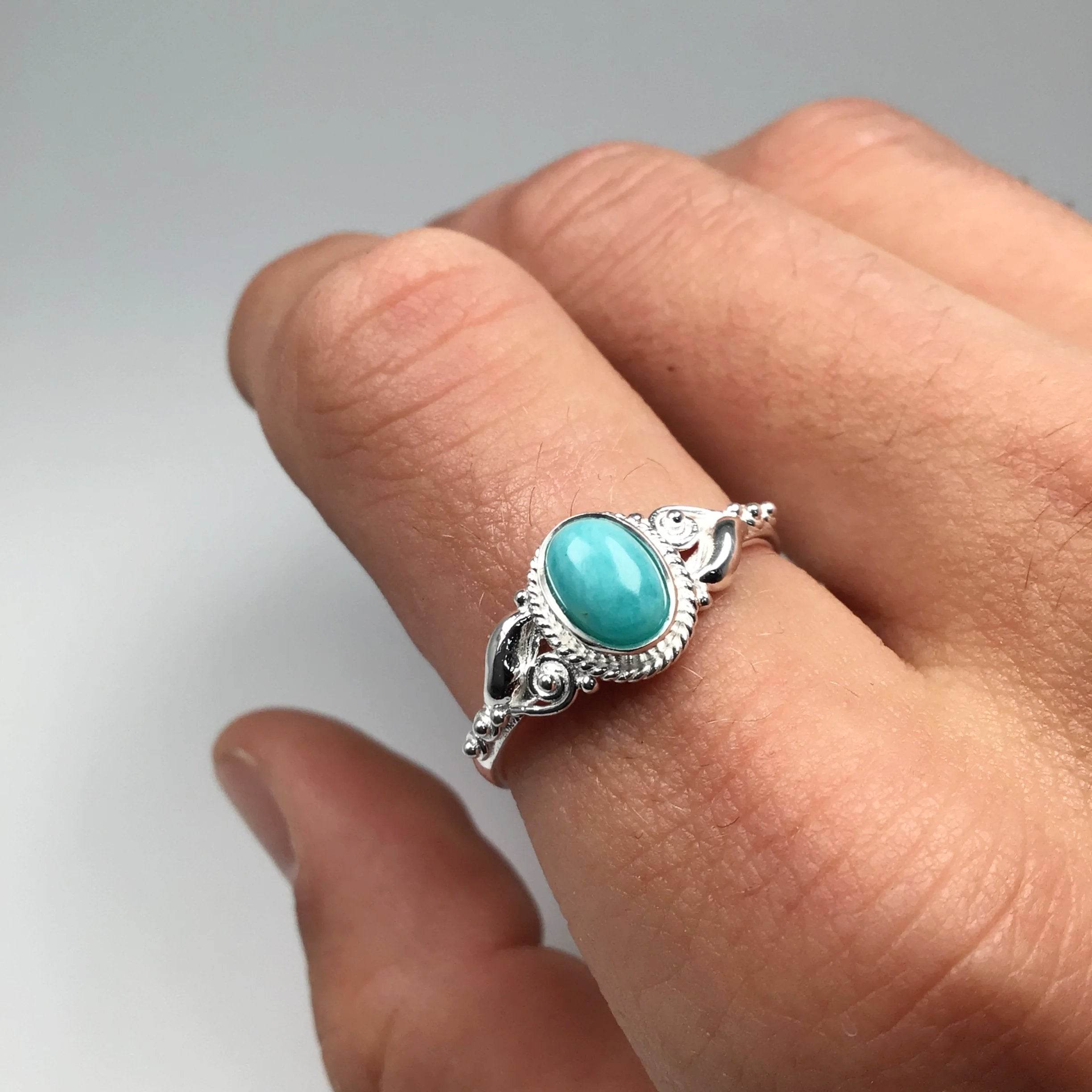Amazonite Ring - Rocks and Gems Canada