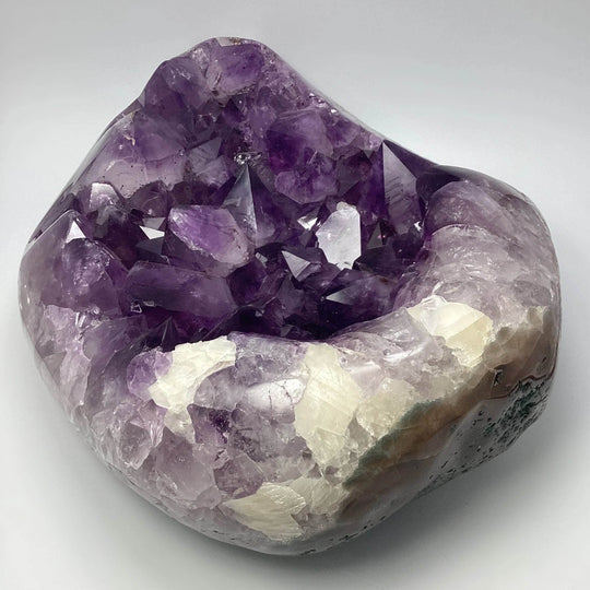Extra Large Polished Amethyst Druze Cluster - Rocks and Gems Canada