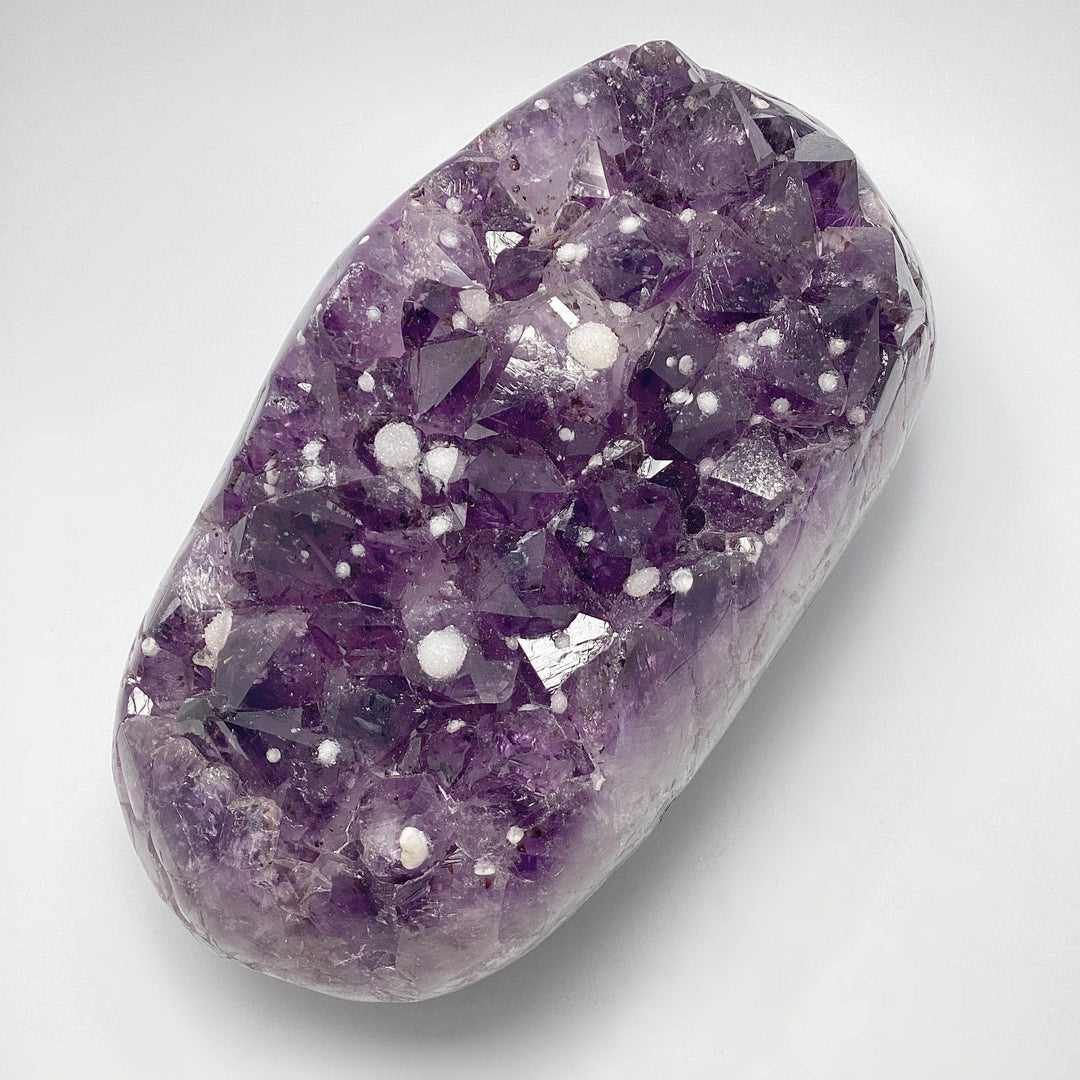 Extra Large Polished Amethyst Druze Cluster - Rocks and Gems Canada
