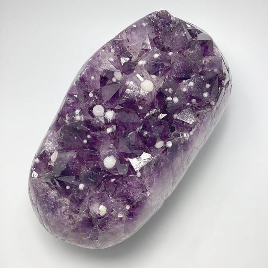 Extra Large Polished Amethyst Druze Cluster - Rocks and Gems Canada