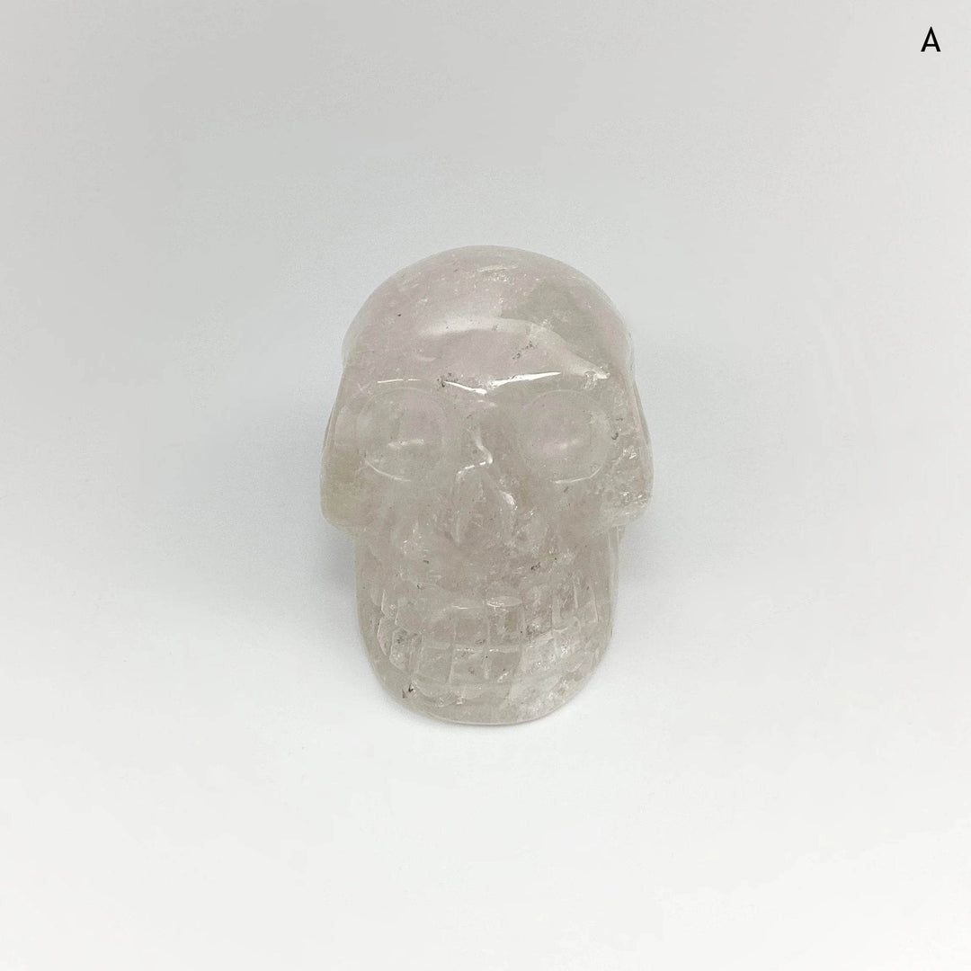 Carved Quartz Crystal Skull - Rocks and Gems Canada