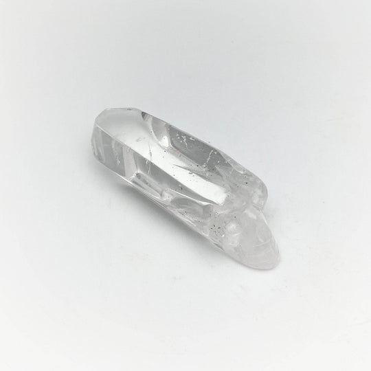 Carved Quartz Point Crystal Skull - Rocks and Gems Canada