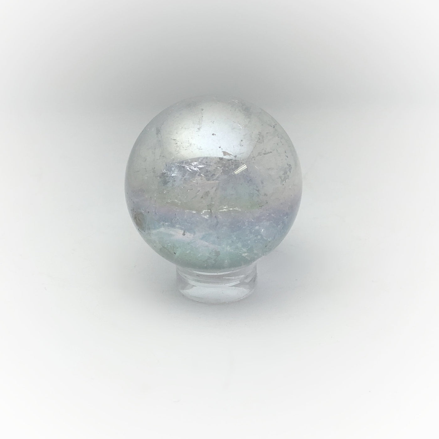 Opalescent Aura Quartz Sphere at $69 Each