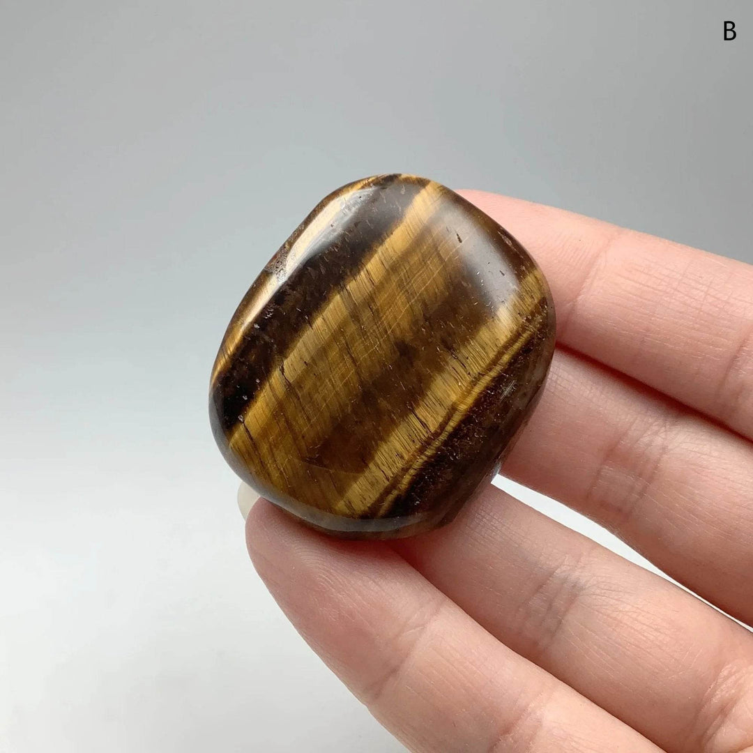 Tiger Eye Touch Stone - Rocks and Gems Canada