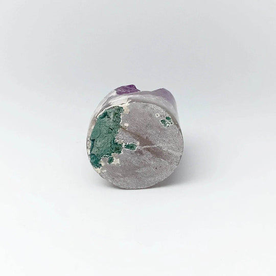 Amethyst Druze Cylinder Stand Up - Rocks and Gems Canada