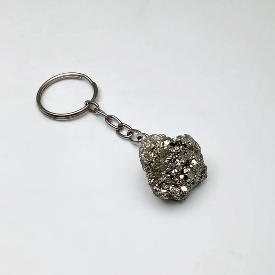 Iron Pyrite Keychain - Rocks and Gems Canada