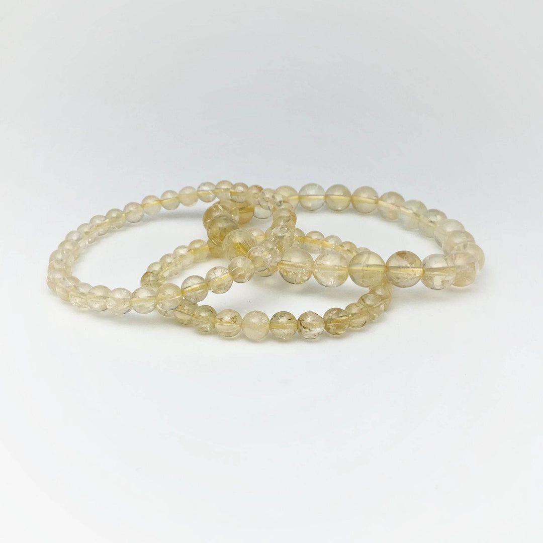 Citrine Beaded Bracelet - Rocks and Gems Canada