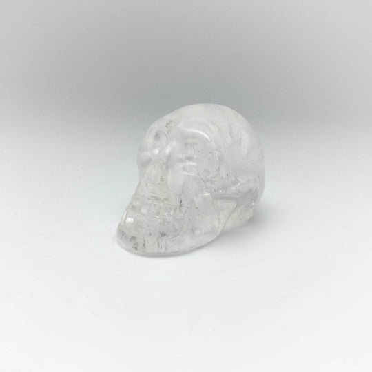 Carved Quartz Crystal Skull - Rocks and Gems Canada