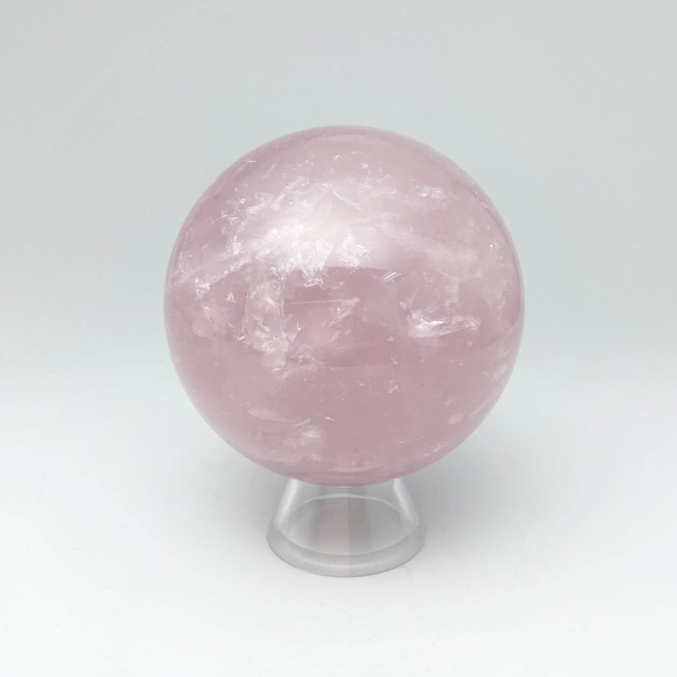 Rose Quartz Sphere - Rocks and Gems Canada