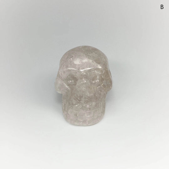 Carved Quartz Crystal Skull - Rocks and Gems Canada