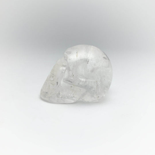 Carved Quartz Crystal Skull - Rocks and Gems Canada