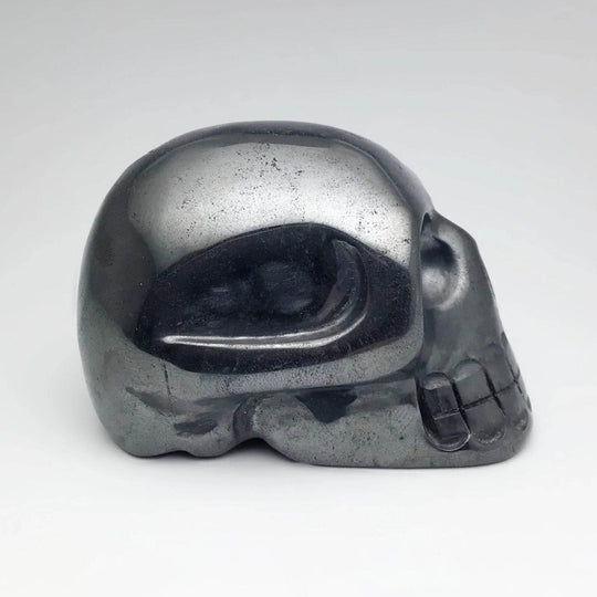 Carved Hematite Skull - Rocks and Gems Canada