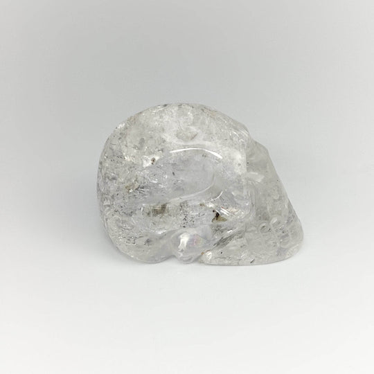 Carved Quartz Crystal Skull - Rocks and Gems Canada
