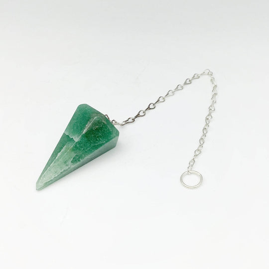 Green Aventurine Pendulum - Rocks and Gems Canada