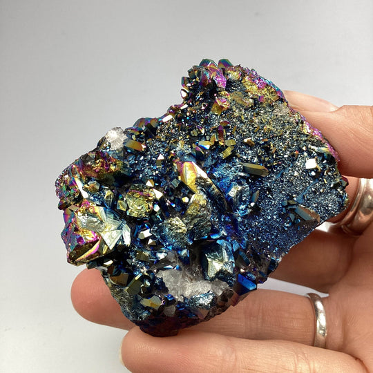 Titanium Quartz Cluster - Rocks and Gems Canada