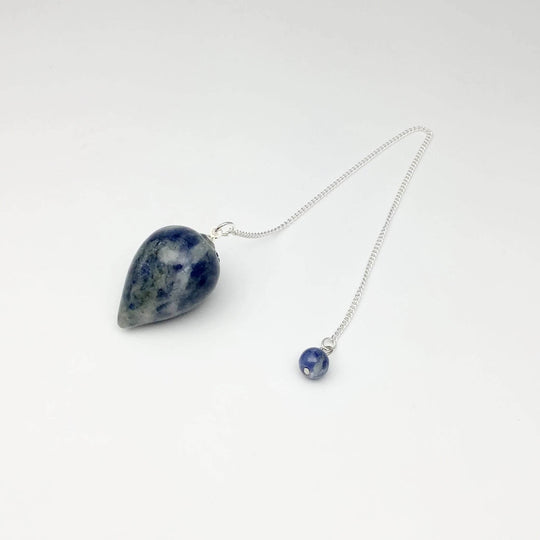 Sodalite Teardrop Pendulum - Rocks and Gems Canada