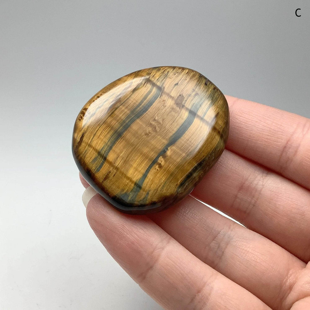 Tiger Eye Touch Stone - Rocks and Gems Canada