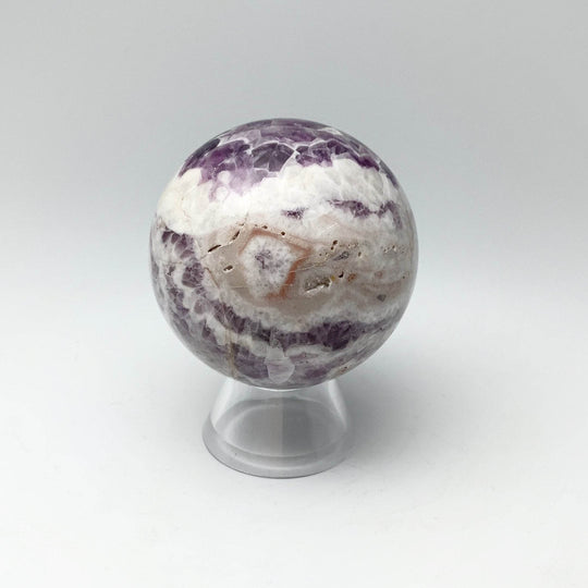 Chevron Amethyst Sphere - Rocks and Gems Canada