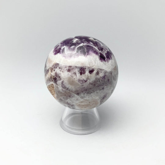 Chevron Amethyst Sphere - Rocks and Gems Canada