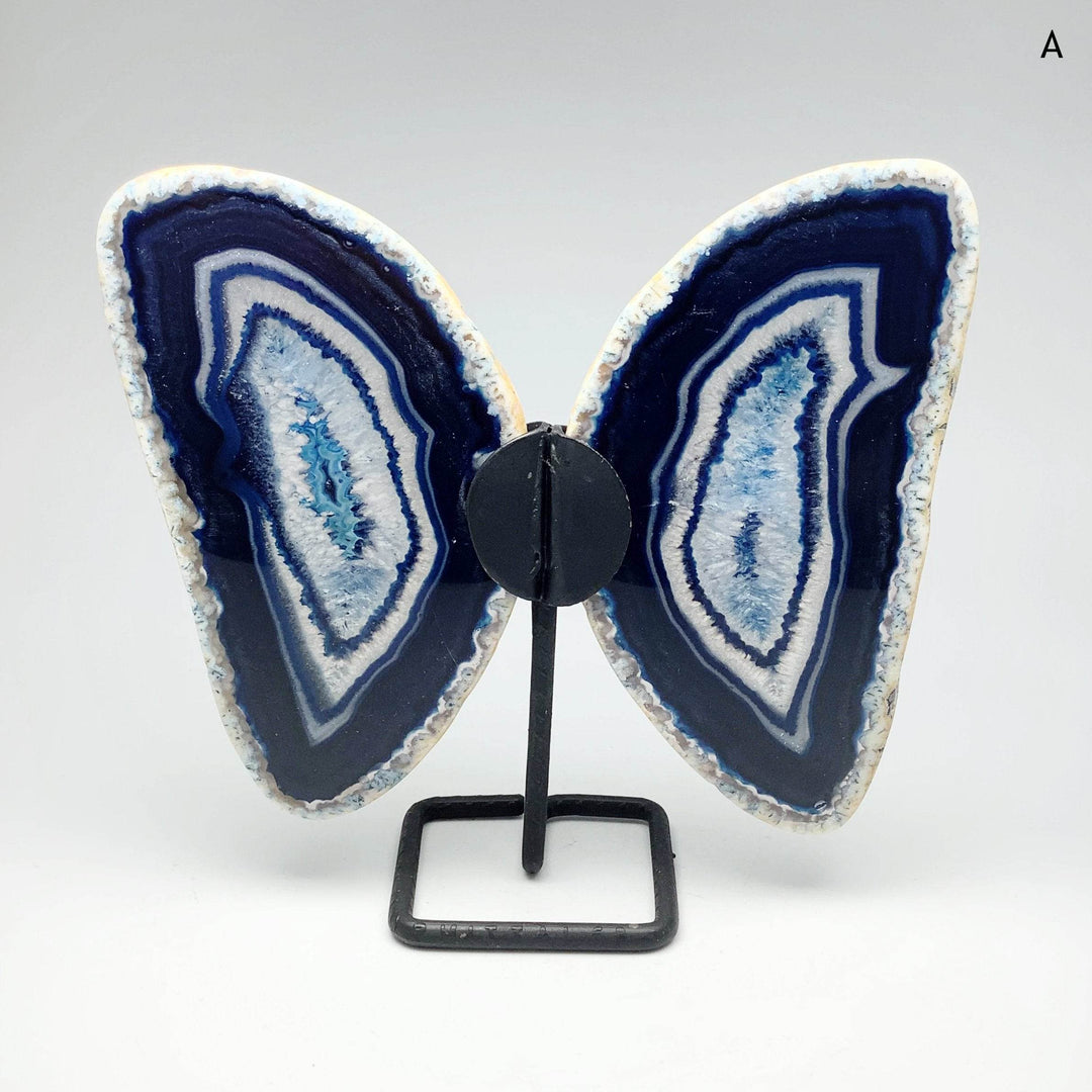 Agate Butterfly on Stand - Rocks and Gems Canada