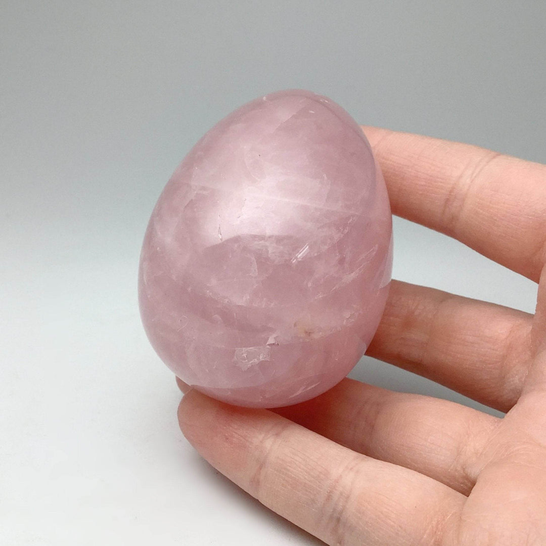 Rose Quartz Egg - Rocks and Gems Canada