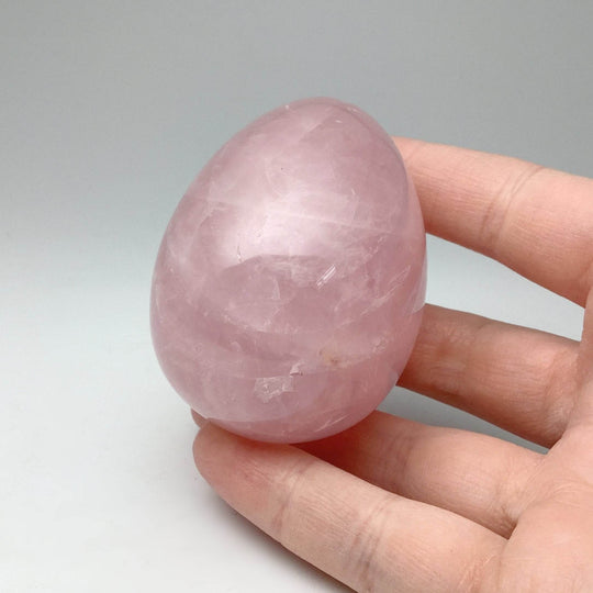 Rose Quartz Egg - Rocks and Gems Canada