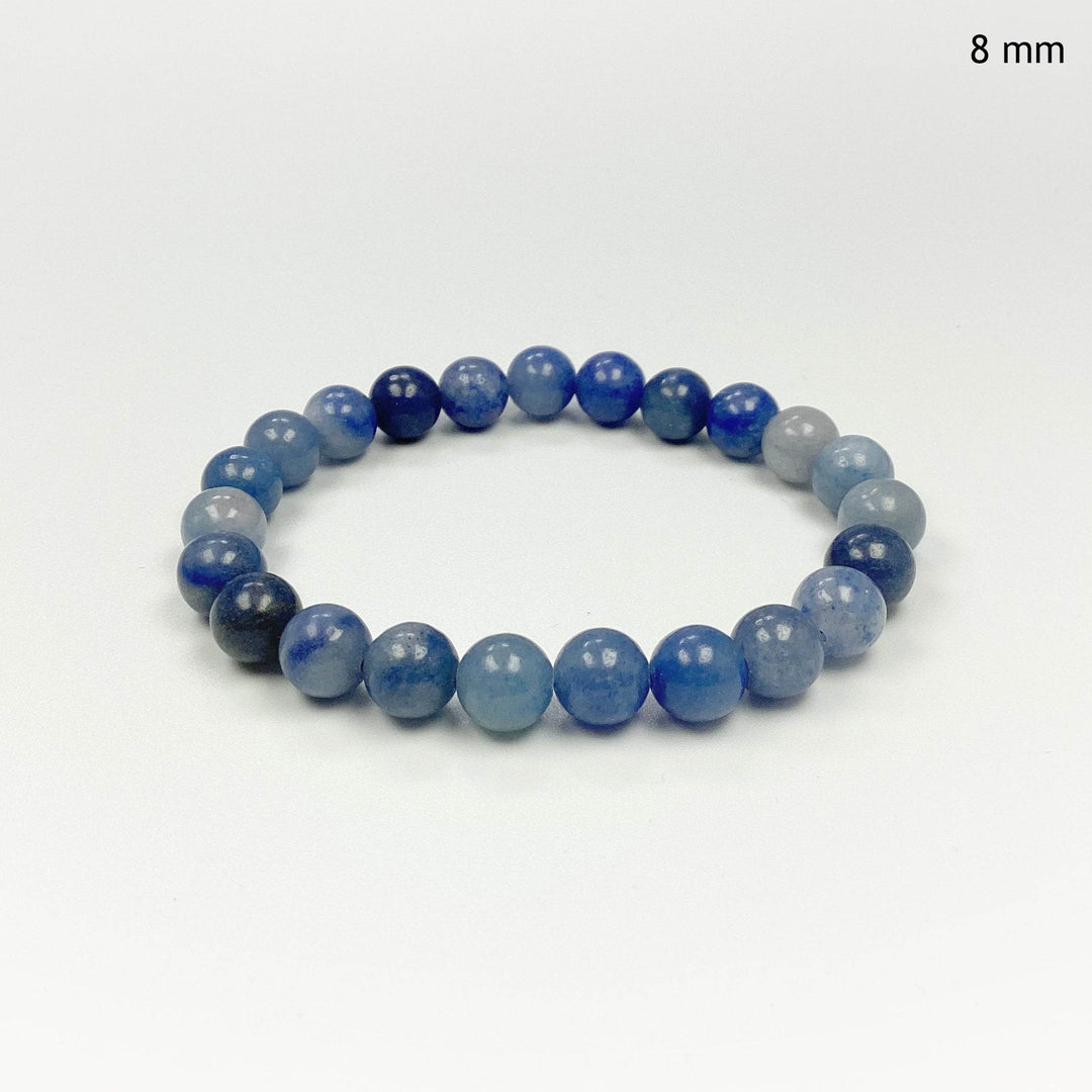 Blue Aventurine Beaded Bracelet - Rocks and Gems Canada