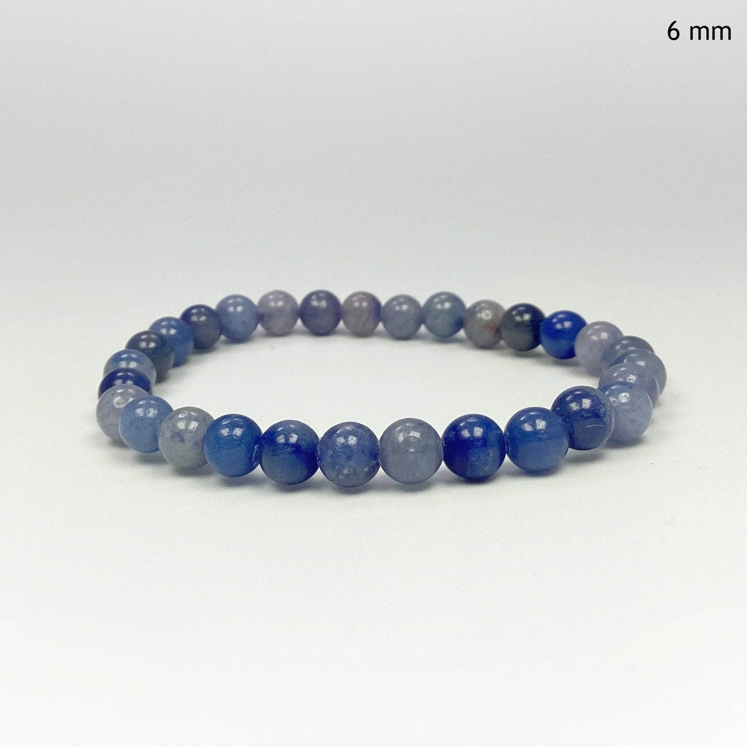 Blue Aventurine Beaded Bracelet - Rocks and Gems Canada
