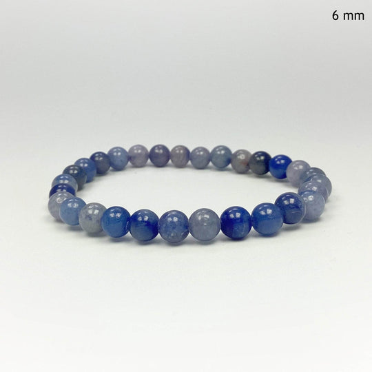 Blue Aventurine Beaded Bracelet - Rocks and Gems Canada