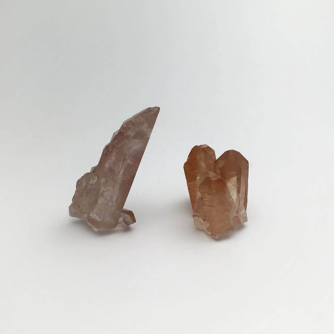 Tangerine Quartz Cluster - Rocks and Gems Canada