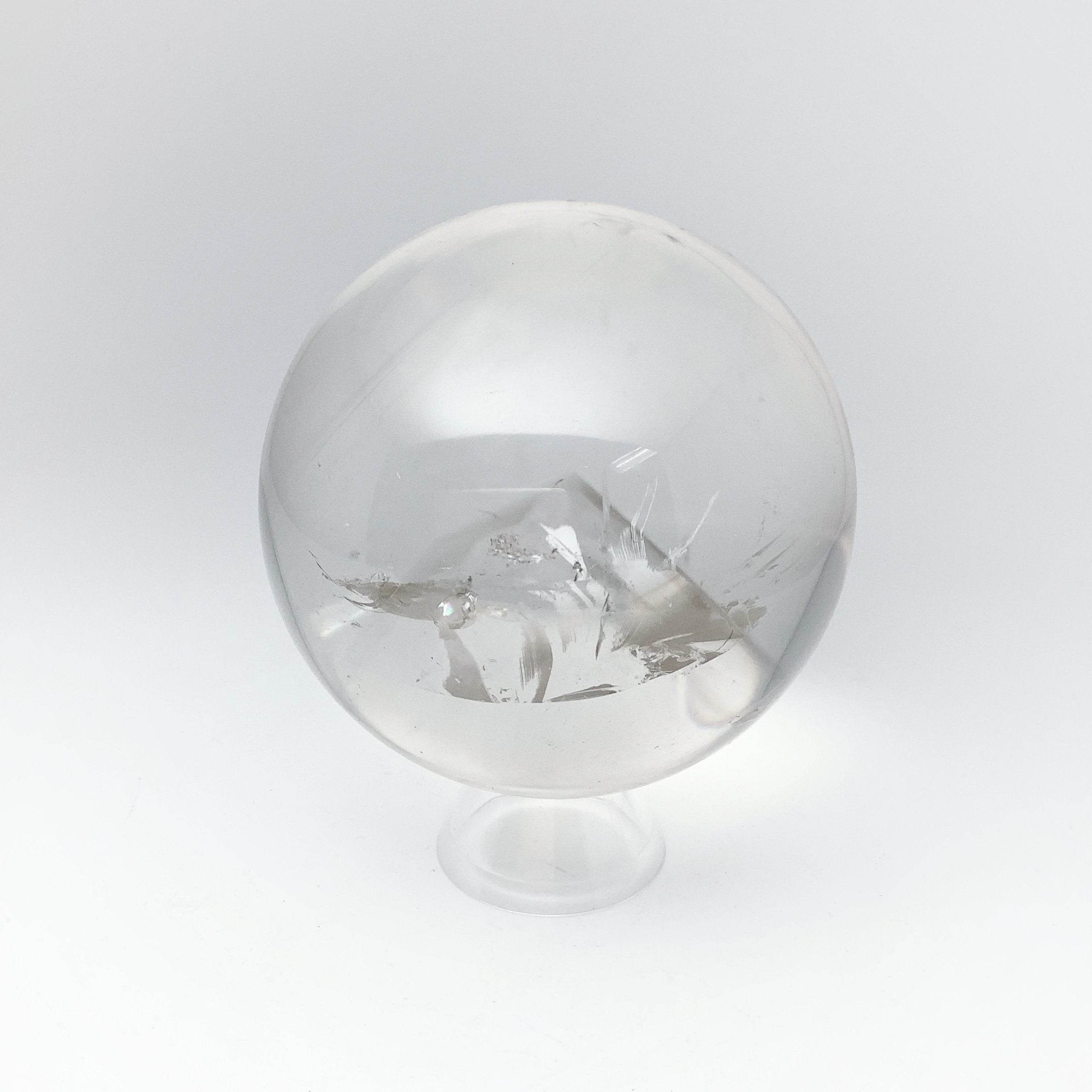 Clear Quartz Sphere - Rocks and Gems Canada