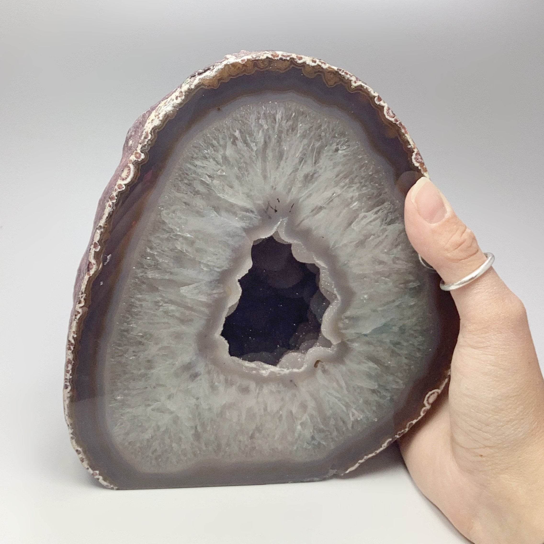 Large Natural Agate Geode - Rocks and Gems Canada