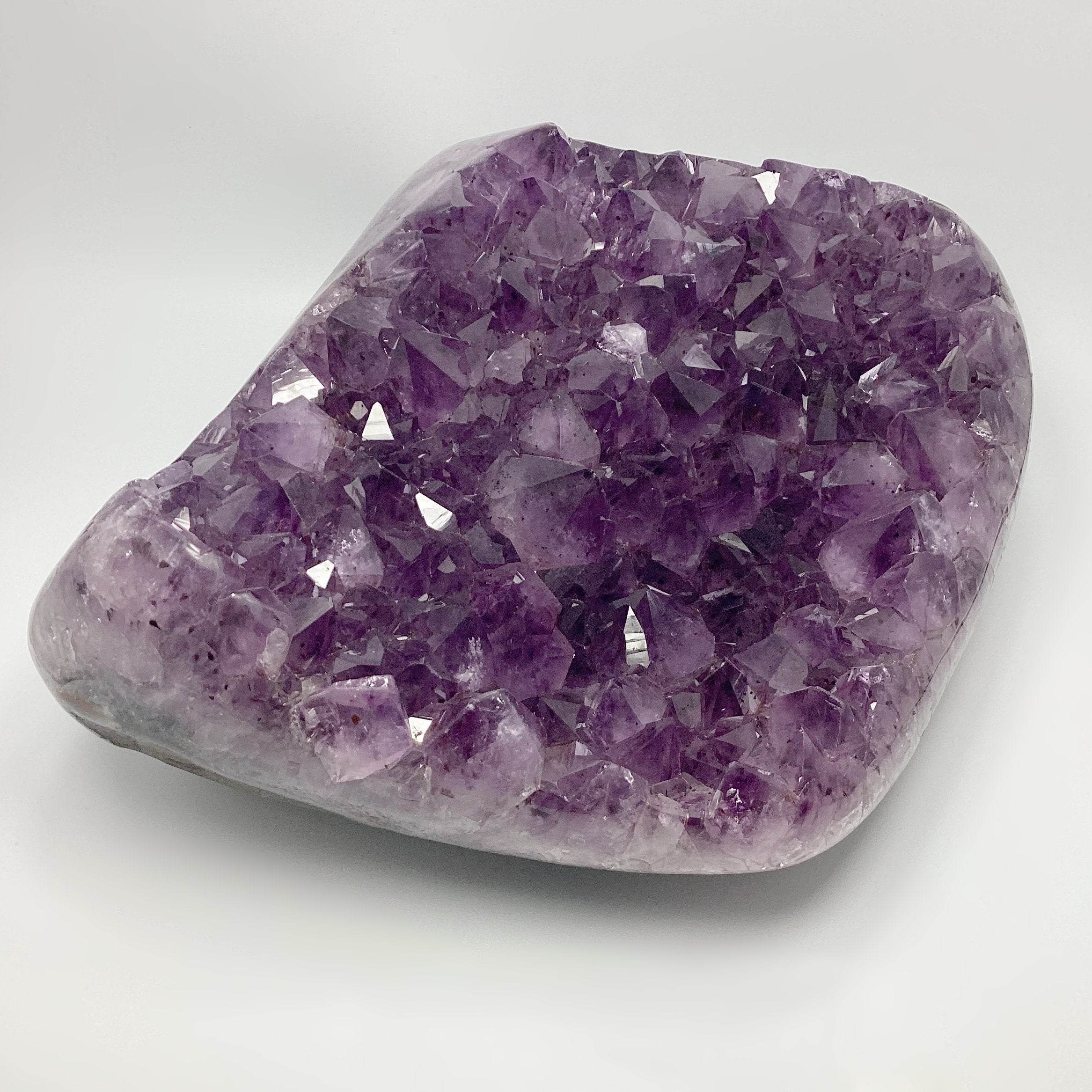 Extra Large Polished Amethyst Druze Cluster - Rocks and Gems Canada
