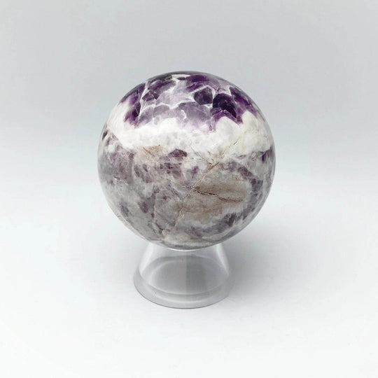 Chevron Amethyst Sphere - Rocks and Gems Canada