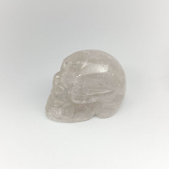 Carved Quartz Crystal Skull - Rocks and Gems Canada