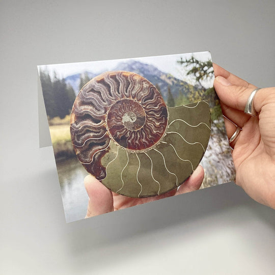 Personal Message Card - Rocks and Gems Canada