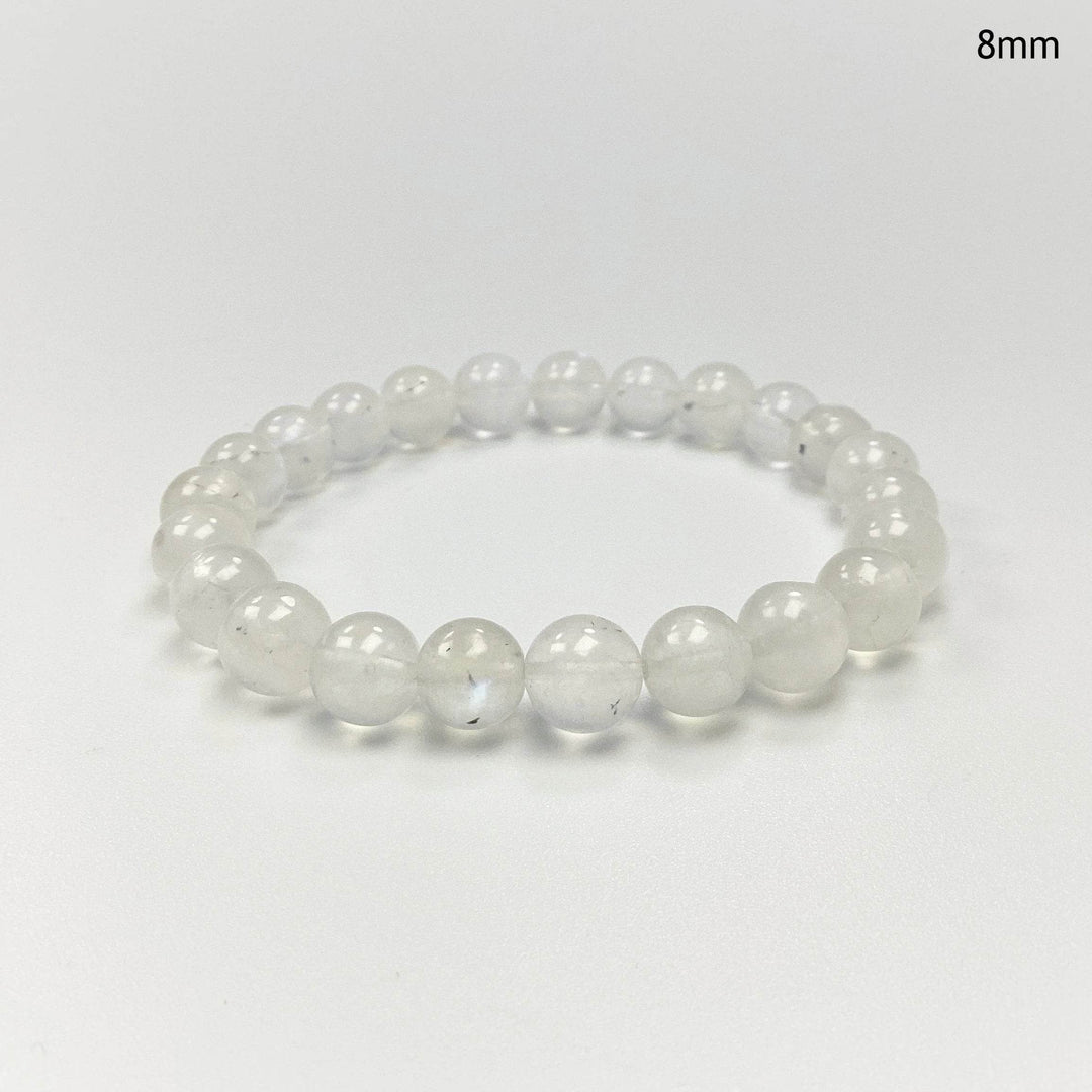 Moonstone Beaded Bracelet - High Quality - Rocks and Gems Canada