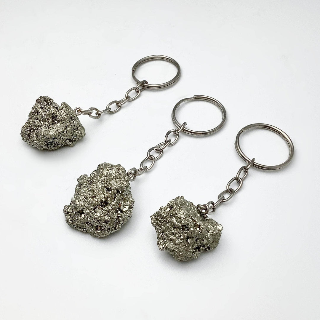 Iron Pyrite Keychain - Rocks and Gems Canada