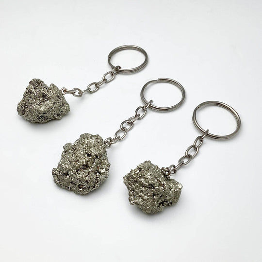 Iron Pyrite Keychain - Rocks and Gems Canada
